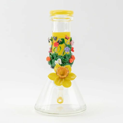 Empire Glassworks Sunshine Garden Baby Beaker - Image 3