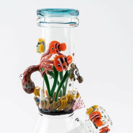 Empire Glassworks Under the Sea Baby Beaker - Image 3
