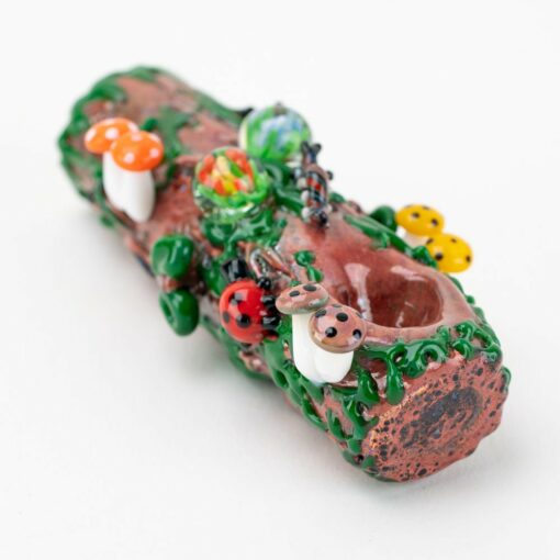 Empire Glassworks Mossy Log Dry Pipe - Image 2