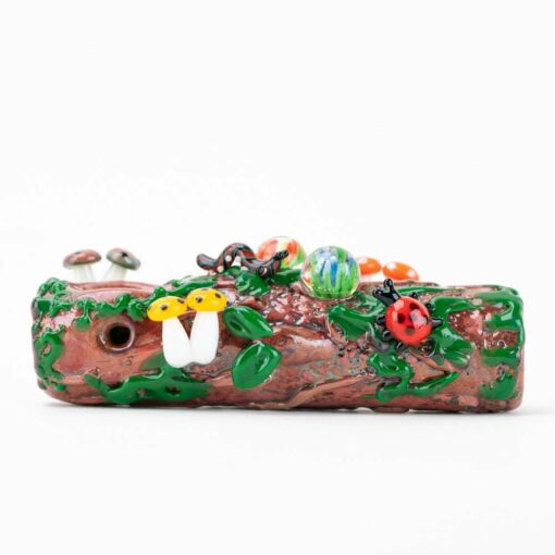 Empire Glassworks Mossy Log Dry Pipe - Image 3