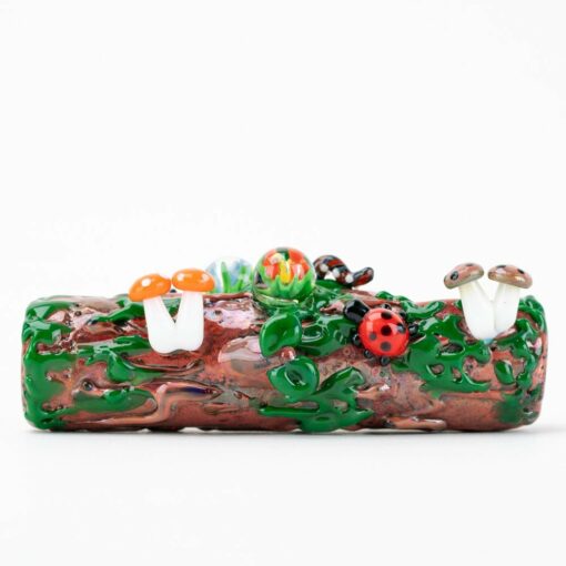 Empire Glassworks Mossy Log Dry Pipe - Image 4