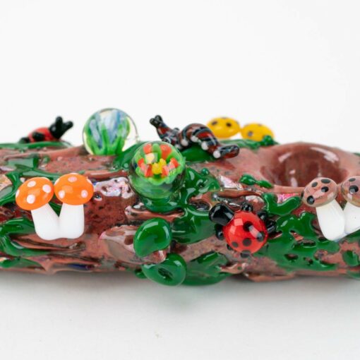 Empire Glassworks Mossy Log Dry Pipe - Image 5