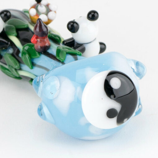 Empire Glassworks Spoon Pipe - SM - Climbing Pandas - Image 2
