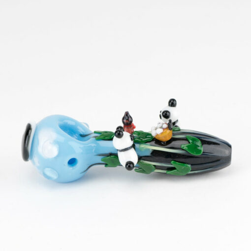 Empire Glassworks Spoon Pipe - SM - Climbing Pandas - Image 3