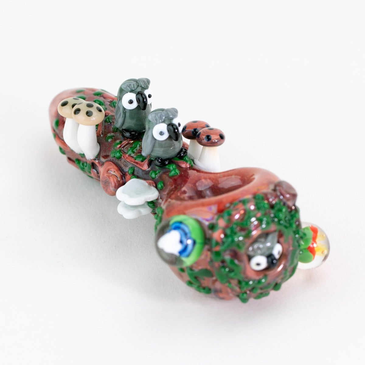 Empire Glassworks Hootie's Forest Small Spoon Pipe