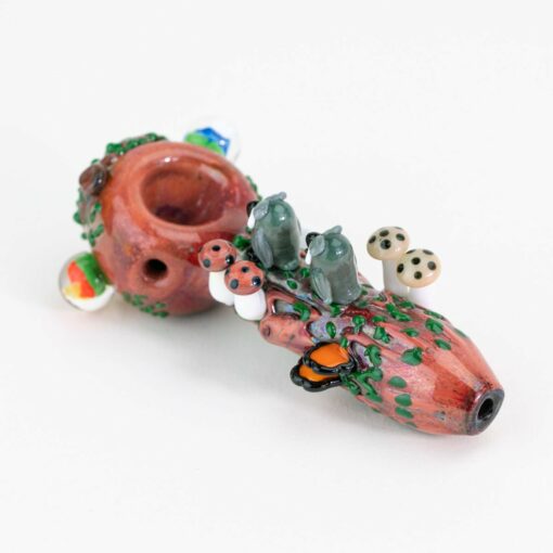 Empire Glassworks Hootie's Forest Small Spoon Pipe - Image 2