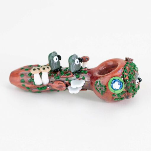 Empire Glassworks Hootie's Forest Small Spoon Pipe - Image 3