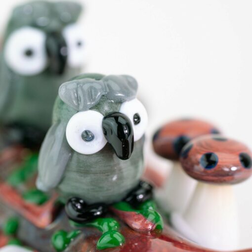 Empire Glassworks Hootie's Forest Small Spoon Pipe - Image 4