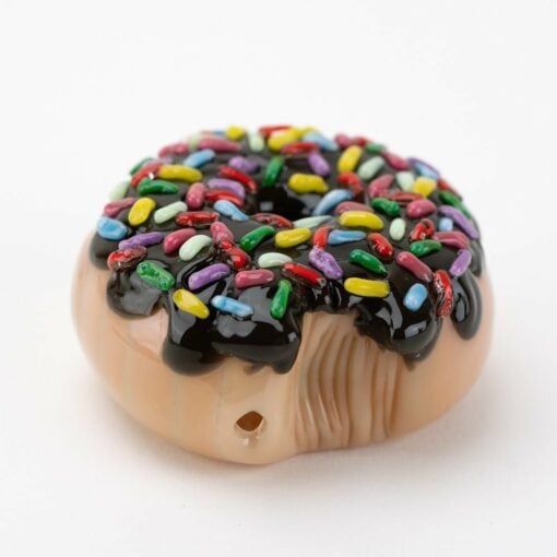 Empire Glassworks Donut Bite Me Dry Pipe - Image 4