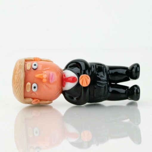 Empire Glassworks Agent Orange Dry Pipe - Image 5