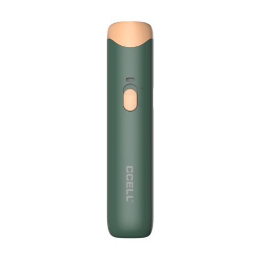 CCELL Go Stik Battery device showcasing its sleek design and compact size, perfect for on-the-go vaping.