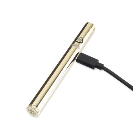 Ooze Twist Slim Pen 2.0 in Panther Black, showcasing its sleek matte finish and professional packaging, designed for discreet and stylish vaping.
