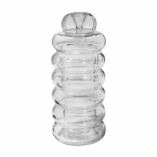 NWTN Home Bolla Gravity Bong showcasing its playful bubble-inspired silhouette and refined glass construction, perfect for a smooth smoking experience.