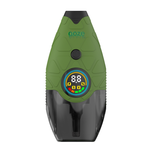 Ooze Hover 650 mAh Concentrate Vaporizer from Cannabox, featuring a sleek and compact design for effortless portability, adjustable voltage settings for customizable dabbing experiences, and a modern aesthetic that enhances any cannabis culture lifestyle.