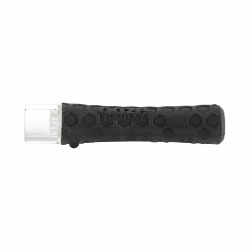 Ooze Piper 2-in-1 Silicone & Glass Hand Pipe and Chillum in assorted vibrant colors, showcasing its sleek design and functional versatility, perfect for cannabis enthusiasts who appreciate style and convenience. Available exclusively at Cannabox.
