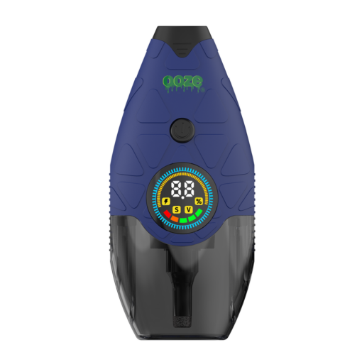 Ooze Hover 650 mAh Concentrate Vaporizer from Cannabox, featuring a sleek and compact design for effortless portability, adjustable voltage settings for customizable dabbing experiences, and a modern aesthetic that enhances any cannabis culture lifestyle.