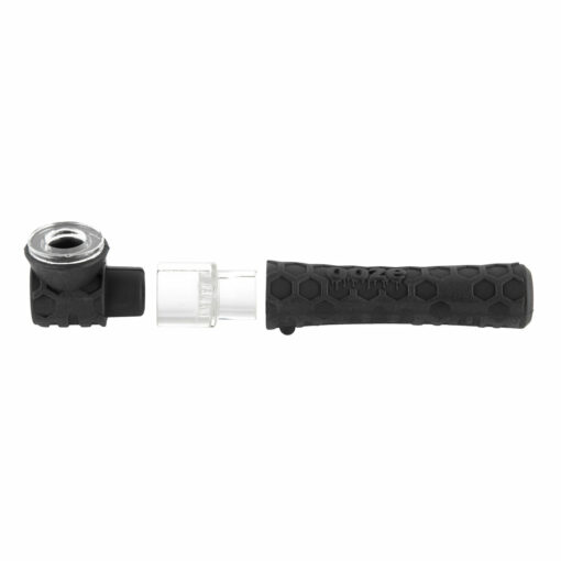 Ooze Piper 2-in-1 Silicone & Glass Hand Pipe and Chillum in assorted vibrant colors, showcasing its sleek design and functional versatility, perfect for cannabis enthusiasts who appreciate style and convenience. Available exclusively at Cannabox.