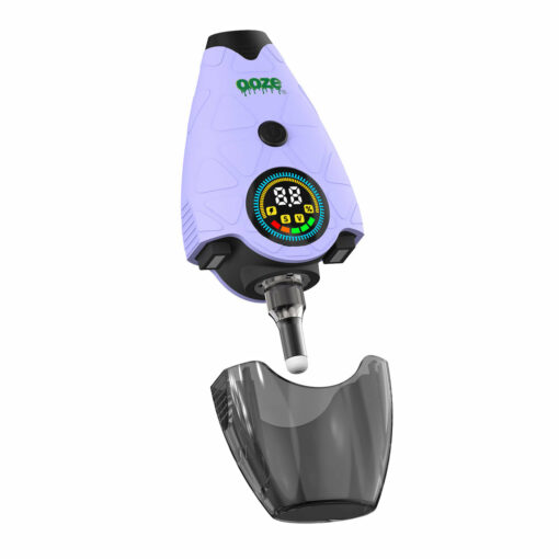 Ooze Hover 650 mAh Concentrate Vaporizer from Cannabox, featuring a sleek and compact design for effortless portability, adjustable voltage settings for customizable dabbing experiences, and a modern aesthetic that enhances any cannabis culture lifestyle.