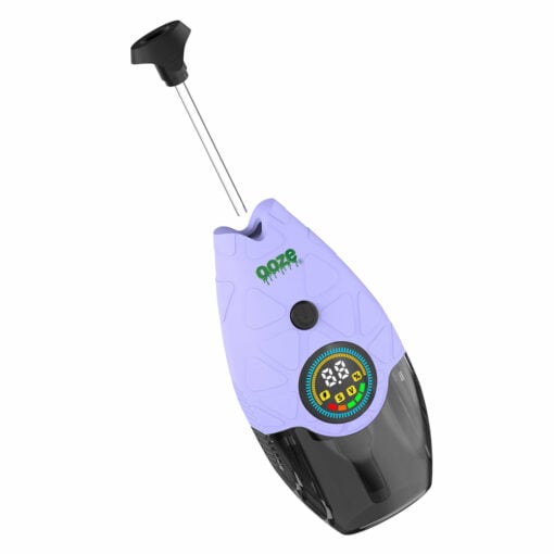 Ooze Hover 650 mAh Concentrate Vaporizer from Cannabox, featuring a sleek and compact design for effortless portability, adjustable voltage settings for customizable dabbing experiences, and a modern aesthetic that enhances any cannabis culture lifestyle.