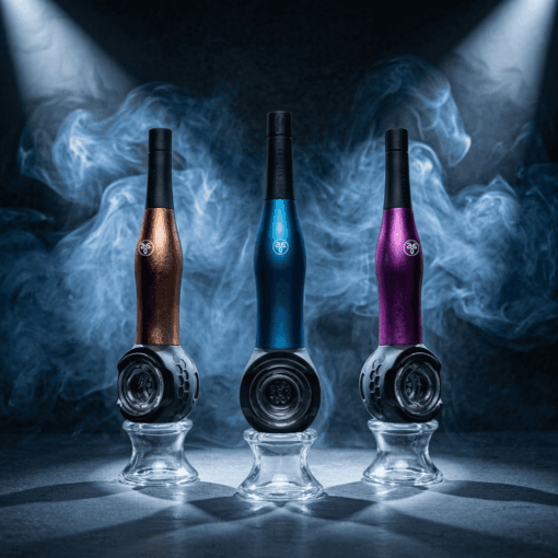 The Maze-X Pipe by Weedgets, a sleek and innovative waterless smoking device designed for everyday smokers, featuring a unique maze-like internal structure that cools and filters smoke for a smoother, cleaner hit. Ideal for enhancing your smoking experience with functional aesthetics, this pipe showcases a modern design perfect for any collection, available at Cannabox.