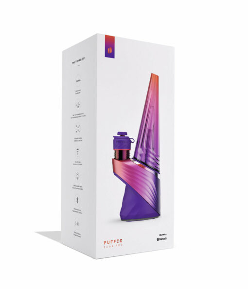 Puffco Peak Pro Limited Edition Plasma Concentrate Vaporizer showcasing its sleek design and advanced 3DXL atomizer for an enhanced dabbing experience.