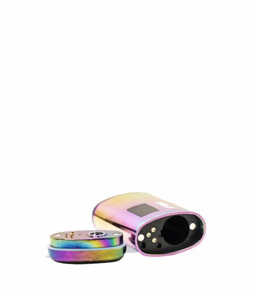 Wulf Mods Recon 510 Thread Battery showcasing its sleek design, LED display, and USB-C charging port, available in multiple colors.