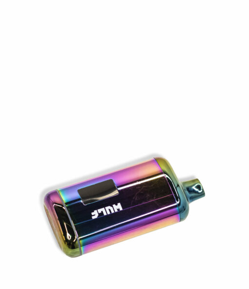Wulf Mods Recon 510 Thread Battery showcasing its sleek design, LED display, and USB-C charging port, available in multiple colors.