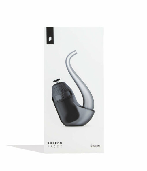 Puffco New Proxy Portable Concentrate Vaporizer showcasing its sleek design, 3D Chamber, and vibrant RGB mood lighting.