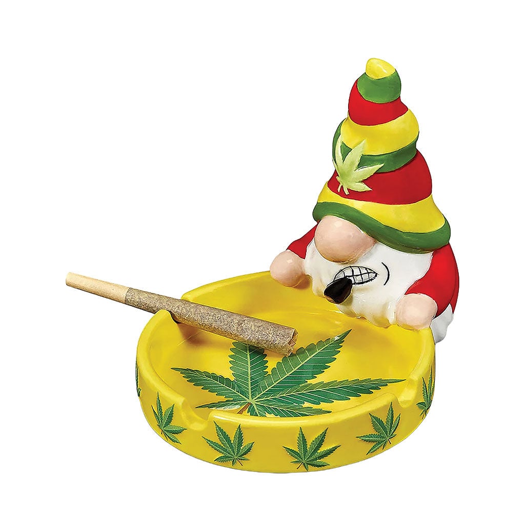 A high-quality GNOME ASHTRAY featuring a whimsical gnome design, crafted from durable materials to enhance your smoking setup. - Gnome