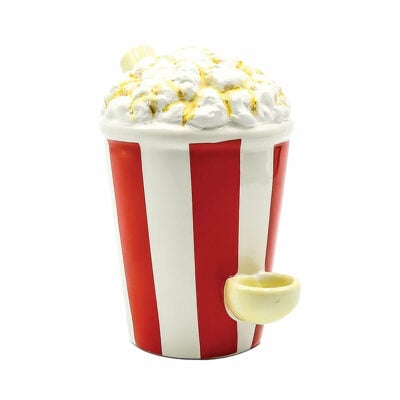 Fashioncraft Popcorn Pipe showcasing premium quality design with a unique popcorn shape, perfect for everyday smokers. - Popcorn