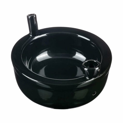 Cereal Bowl Pipe - Roast & Toast featuring a unique cereal bowl design, crafted from high-quality materials for a durable and stylish smoking experience.
