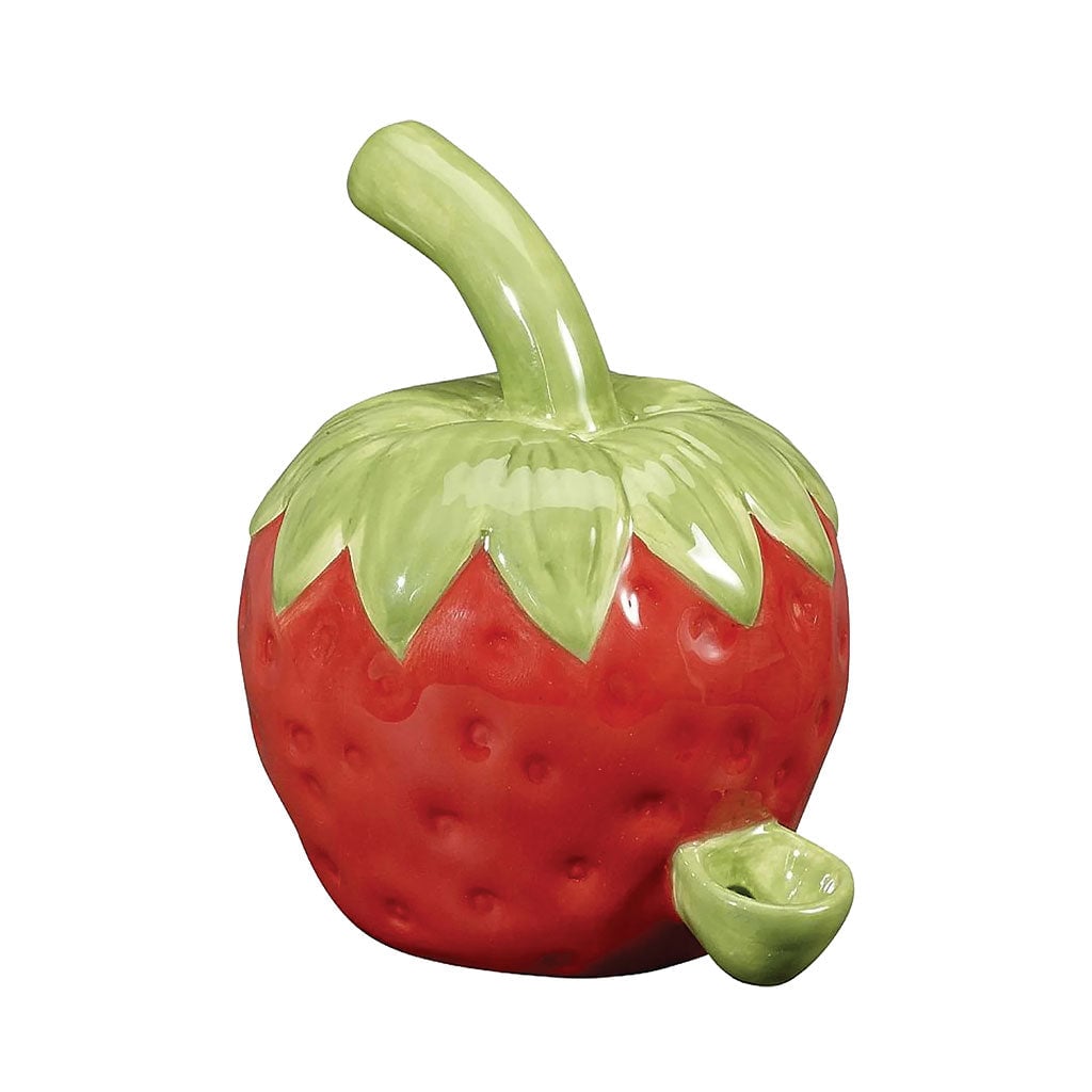 Premium Strawberry Pipe by Fashioncraft, featuring a vibrant design and high-quality craftsmanship, ideal for everyday smoking. - Strawberry