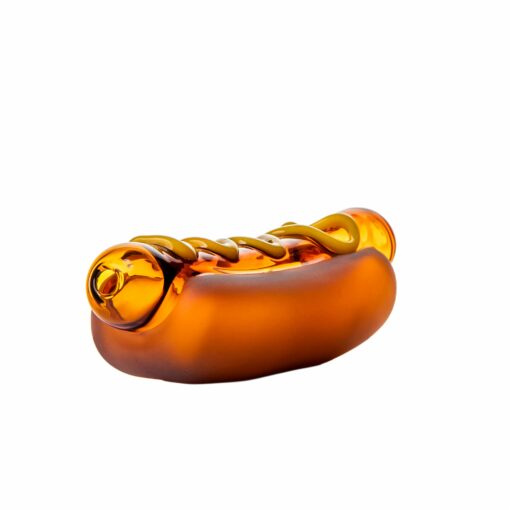 Hot Dog Glass Hand Pipe - Image 3