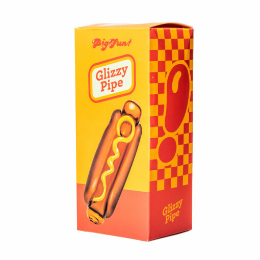 Hot Dog Glass Hand Pipe - Image 5