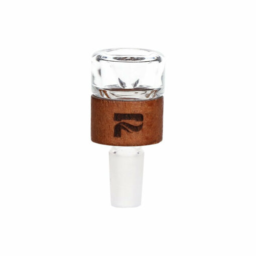 Pulsar Wood on Glass Straight Tube Water Pipe - Image 3