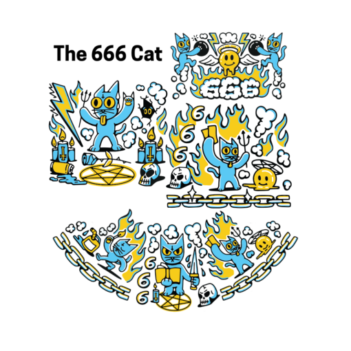 The 666 Cat Standard Big Honeycomb - Image 3
