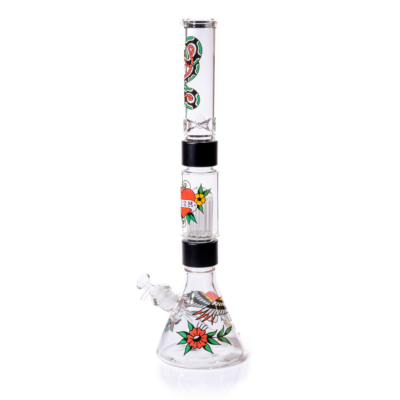 Inked Beaker Double Stack