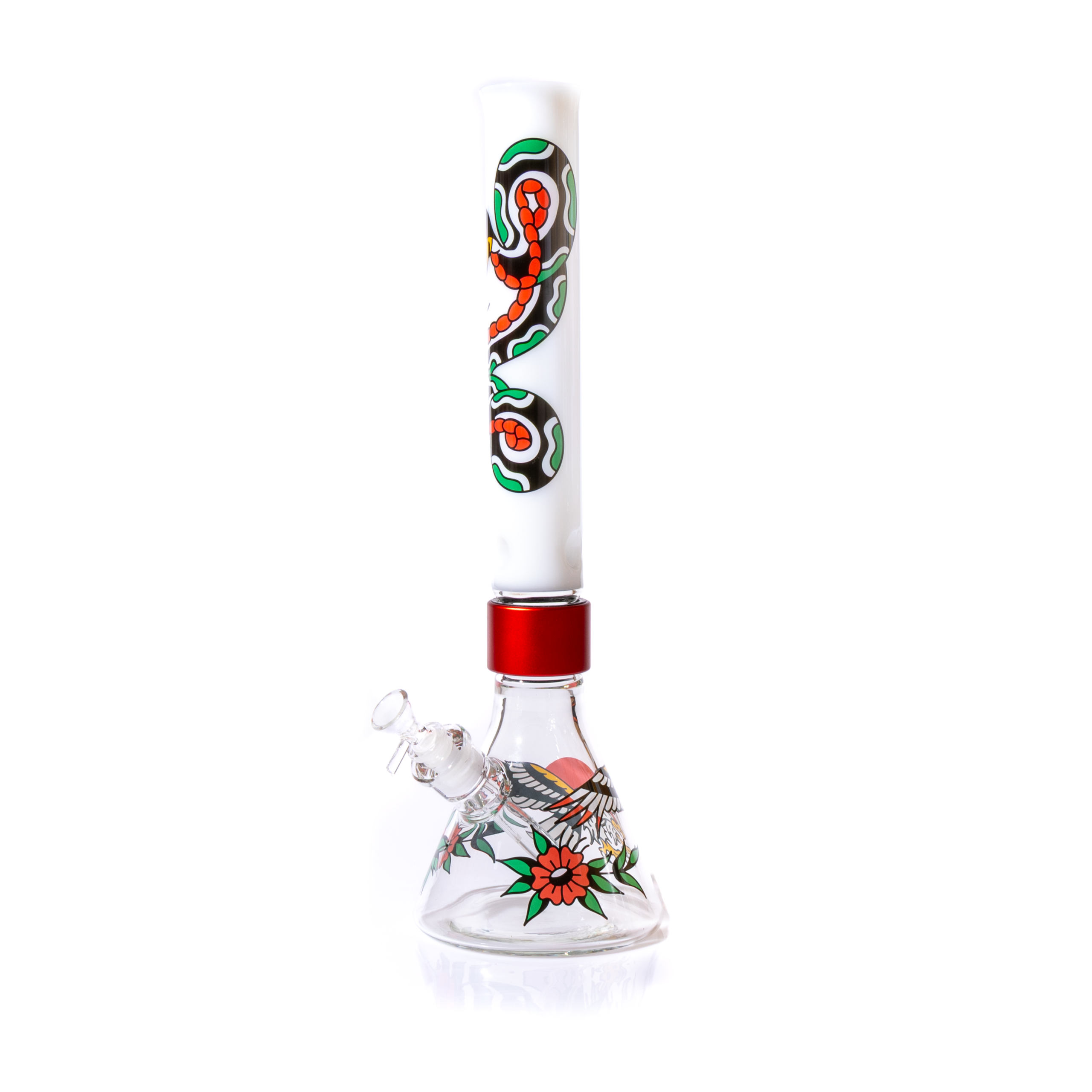 Inked Tall Beaker