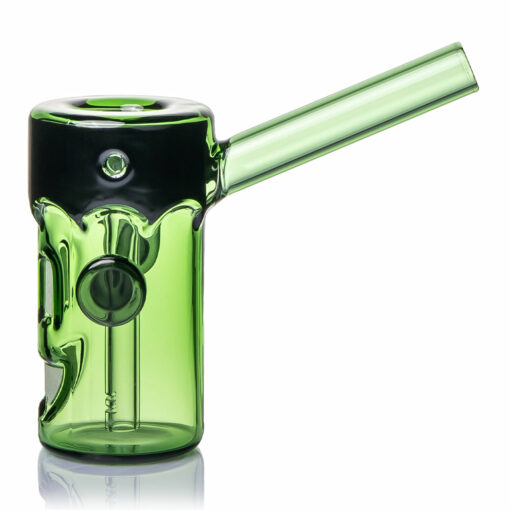 MJ Arsenal Frankenbubbler with vibrant full-color design and glow-in-the-dark face, showcasing its unique Halloween theme and water filtration feature.