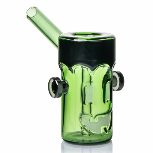 MJ Arsenal Frankenbubbler with vibrant full-color design and glow-in-the-dark face, showcasing its unique Halloween theme and water filtration feature.