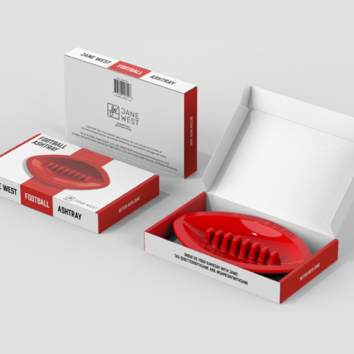 Gameday With Jane Football Ashtray - Image 2