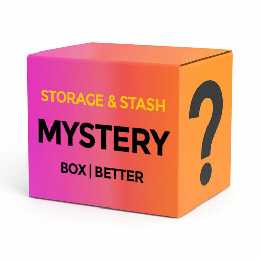 A beautifully designed STORAGE & STASH MYSTERY BOX showcasing premium materials and a sleek aesthetic, perfect for everyday smokers. - BETTER