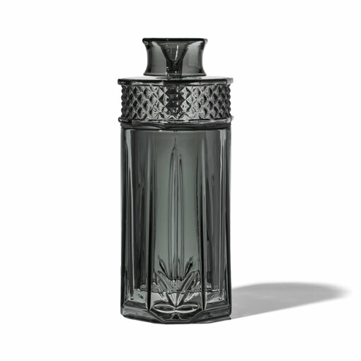 NWTN Home Highball Gravity Water Pipe showcasing elegant design and functionality, made from durable borosilicate glass for everyday smoking. - Charcoal